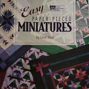 Easy Paper-Pierced Miniatures By Carol Dosk 1998 Paperback